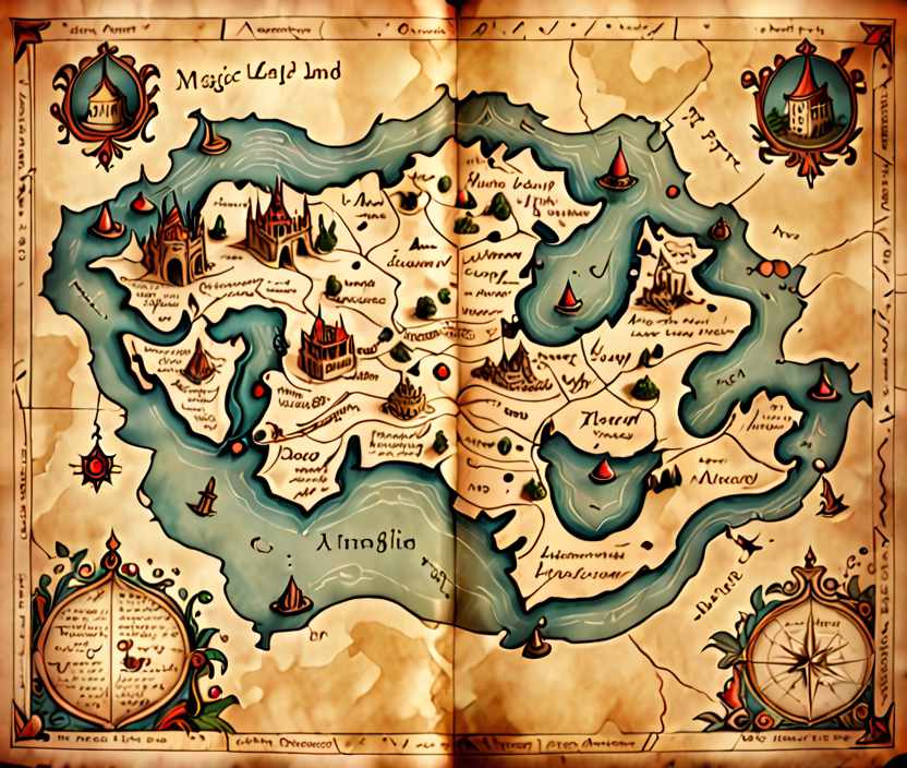 map of magic land